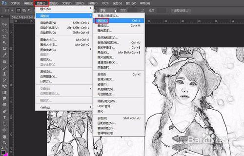 ps如何把做成簡筆畫效果
